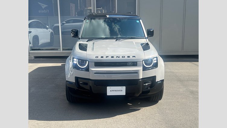 2025 認定中古車 Land Rover Defender 110 ボラスコグレイ P300e プラグインハイブリッド X-Dynamic HSE