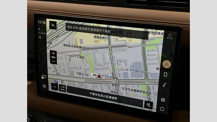 2023 認定中古車 Land Rover Defender 110 サントリーニブラック D300 AWD（AT） X-DYNAMIC HSE
