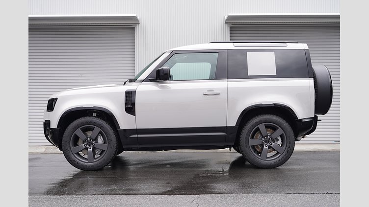 2025 認定中古車 Land Rover Defender 90 ボラスコグレイ D350 ディーゼルマイルドハイブリッド X-Dynamic HSE