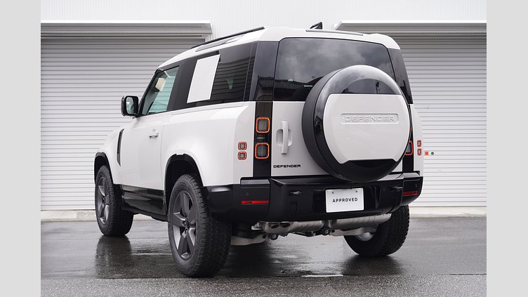 2025 認定中古車 Land Rover Defender 90 ボラスコグレイ D350 ディーゼルマイルドハイブリッド X-Dynamic HSE