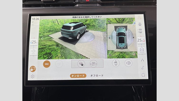 2025 認定中古車 Land Rover Range Rover Sport サントリーニブラック P530マイルドハイブリッド SWB Dynamic HSE