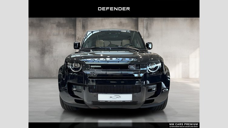 2026 Nowy Land Rover Defender 110 Santorini Black D350 MHEV z silnikiem wysokoprężnym X-Dynamic HSE