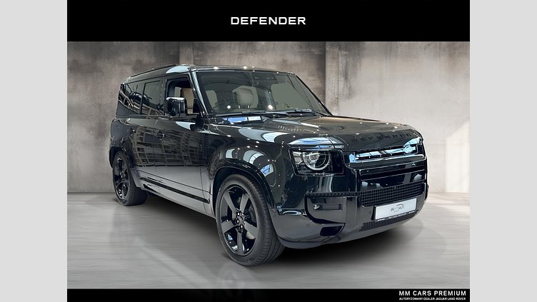 2026 Nowy Land Rover Defender 110 Santorini Black D350 MHEV z silnikiem wysokoprężnym X-Dynamic HSE