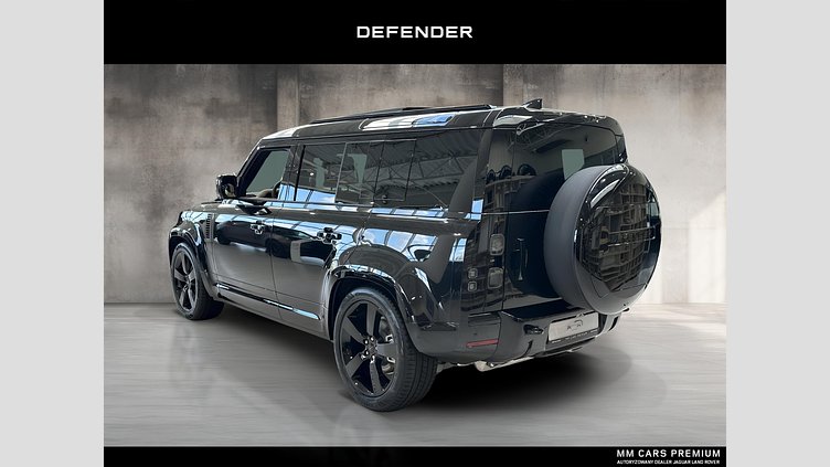 2026 Nowy Land Rover Defender 110 Santorini Black D350 MHEV z silnikiem wysokoprężnym X-Dynamic HSE