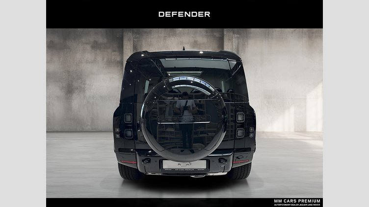 2026 Nowy Land Rover Defender 110 Santorini Black D350 MHEV z silnikiem wysokoprężnym X-Dynamic HSE