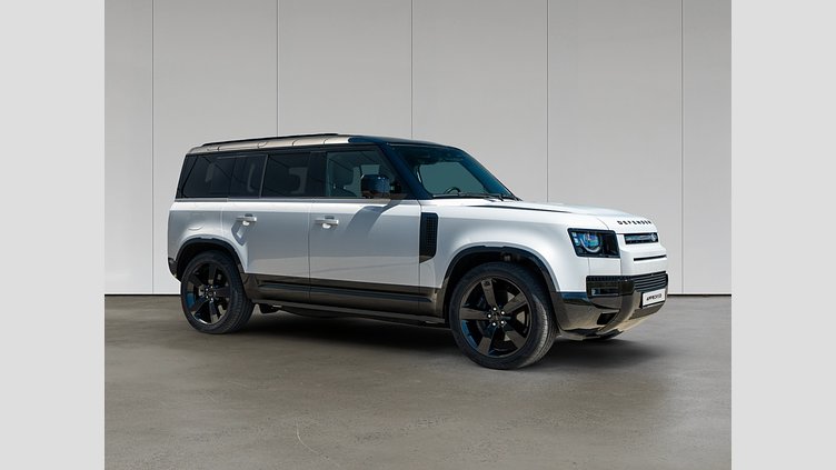 2025 Approved Land Rover Defender 110 Borasco Grey P425 z silnikiem benzynowym V8 X-Dynamic HSE