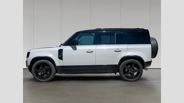 2025 Approved Land Rover Defender 110 Borasco Grey P425 z silnikiem benzynowym V8 X-Dynamic HSE