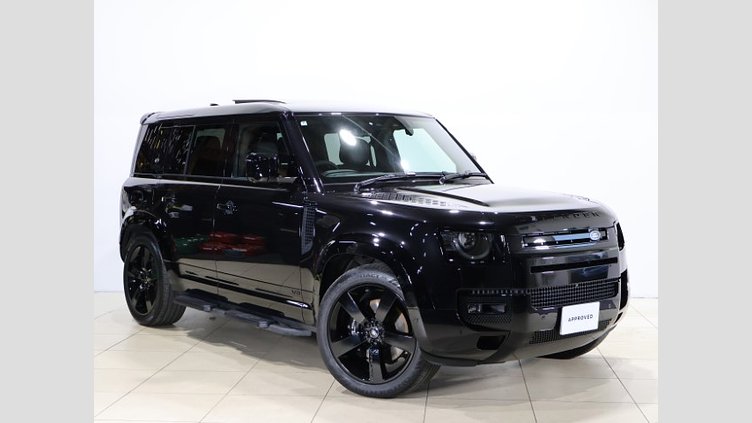 2024 認定中古車 Land Rover Defender 110 サントリーニブラック P525 AWD (AT) V8