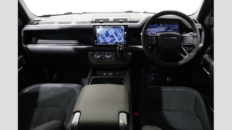 2024 認定中古車 Land Rover Defender 110 サントリーニブラック P525 AWD (AT) V8