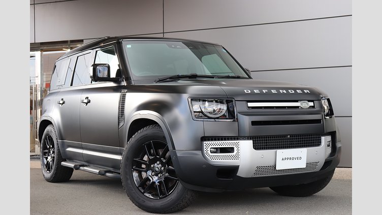 2023 認定中古車 Land Rover Defender 110 Santorini Black 3.0 litre i6D S