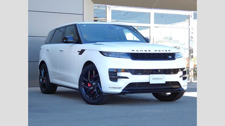 2024 認定中古車 Land Rover Range Rover Sport オストゥーニパールホワイト D300マイルドハイブリッド スタンダードホイールベース Dynamic SE