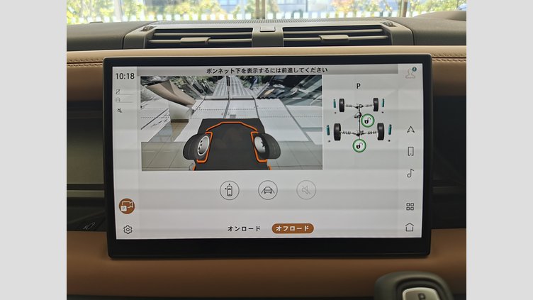 2025 認定中古車 Land Rover Defender 110 カルパチアングレイ D350 ディーゼルマイルドハイブリッド X