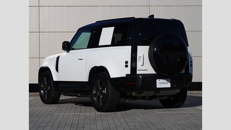 2025 認定中古車 Land Rover Defender 90 Fuji White 3.0 litre i6D ９０Ｘ－ダイナミックＨＳＥ Ｄ３５０ エアサスペンション装着車