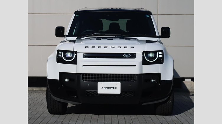 2025 認定中古車 Land Rover Defender 90 Fuji White 3.0 litre i6D ９０Ｘ－ダイナミックＨＳＥ Ｄ３５０ エアサスペンション装着車