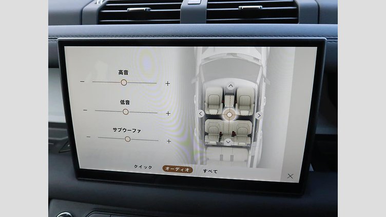 2025 認定中古車 Land Rover Defender 130 カルパチアングレイ D350 ディーゼルマイルドハイブリッド X-Dynamic SE