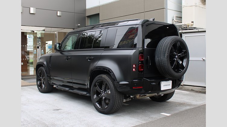 2024 認定中古車 Land Rover Defender 110 サントリーニブラック D350 ディーゼルマイルドハイブリッド X-Dynamic HSE