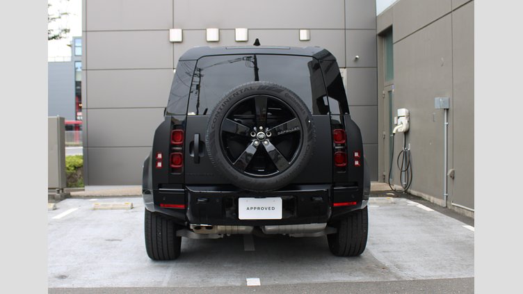 2024 認定中古車 Land Rover Defender 110 サントリーニブラック D350 ディーゼルマイルドハイブリッド X-Dynamic HSE