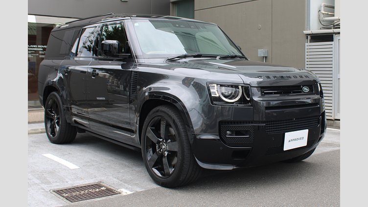 2024 認定中古車 Land Rover Defender 130 カルパチアングレイ P500 ガソリン V8