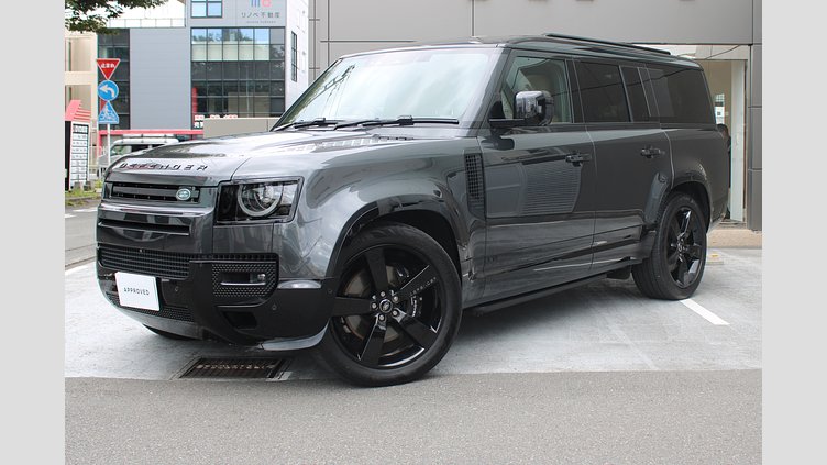 2024 認定中古車 Land Rover Defender 130 カルパチアングレイ P500 ガソリン V8