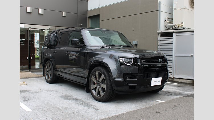 2025 認定中古車 Land Rover Defender 110 Carpathian Grey 3.0 litre i6D 130 X 3.0L D350 4WD　8人