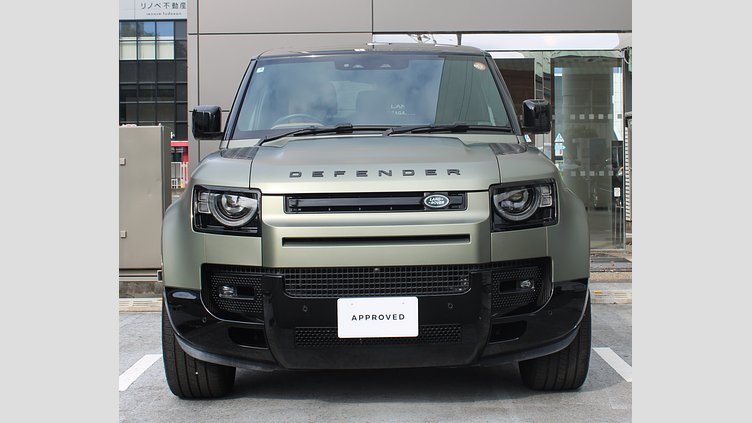 2025 認定中古車 Land Rover Defender 90 パンゲアグリーン D350 ディーゼルマイルドハイブリッド X-Dynamic HSE