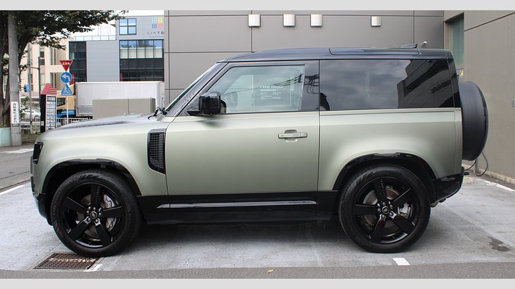 2025 認定中古車 Land Rover Defender 90 パンゲアグリーン D350 ディーゼルマイルドハイブリッド X-Dynamic HSE