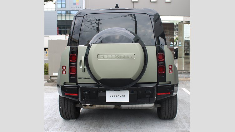 2025 認定中古車 Land Rover Defender 90 パンゲアグリーン D350 ディーゼルマイルドハイブリッド X-Dynamic HSE