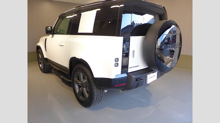 2025 認定中古車 Land Rover Defender 90 フジホワイト D350 ディーゼルマイルドハイブリッド X-Dynamic HSE