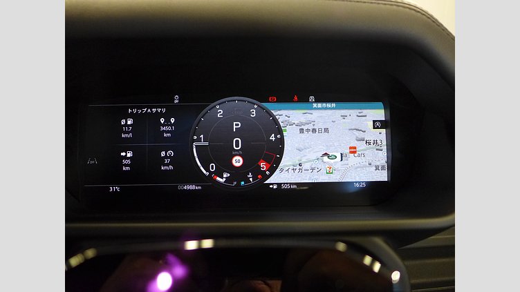 2025 認定中古車 Land Rover Defender 90 フジホワイト D350 ディーゼルマイルドハイブリッド X-Dynamic HSE