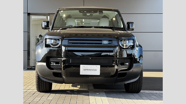 2024 認定中古車 Land Rover Defender 110 サントリーニブラック D350 ディーゼルマイルドハイブリッド S