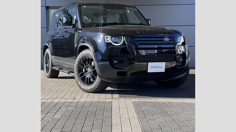 2024 認定中古車 Land Rover Defender 110 サントリーニブラック D350 ディーゼルマイルドハイブリッド S