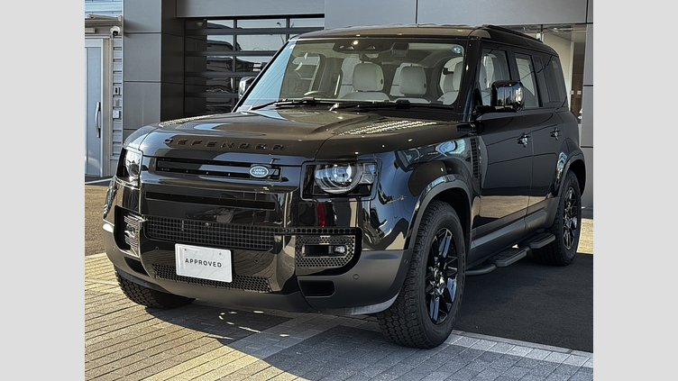 2024 認定中古車 Land Rover Defender 110 サントリーニブラック D350 ディーゼルマイルドハイブリッド S