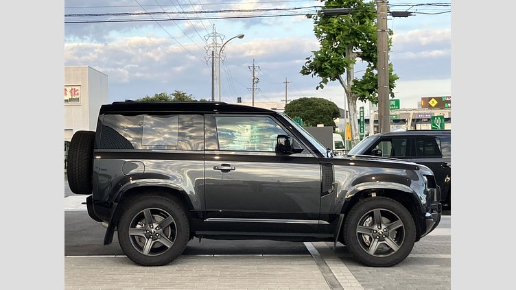 2024 認定中古車 Land Rover Defender 90 カルパチアングレイ D350 ディーゼルマイルドハイブリッド X-Dynamic HSE