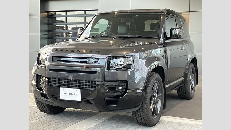 2024 認定中古車 Land Rover Defender 90 カルパチアングレイ D350 ディーゼルマイルドハイブリッド X-Dynamic HSE