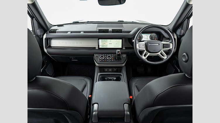 2024 認定中古車 Land Rover Defender 110 Santorini Black 3.0 litre i6D  カウンティ エクステリアパック キュレーテッドフォージャパン