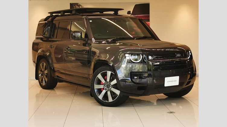 2025 認定中古車 Land Rover Defender 130 カルパチアングレイ D350 ディーゼルマイルドハイブリッド X