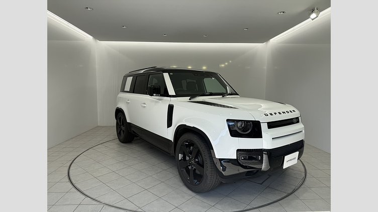 2025 認定中古車 Land Rover Defender 110 フジホワイト D350 ディーゼルマイルドハイブリッド X-Dynamic SE　D350　エアサスペンション