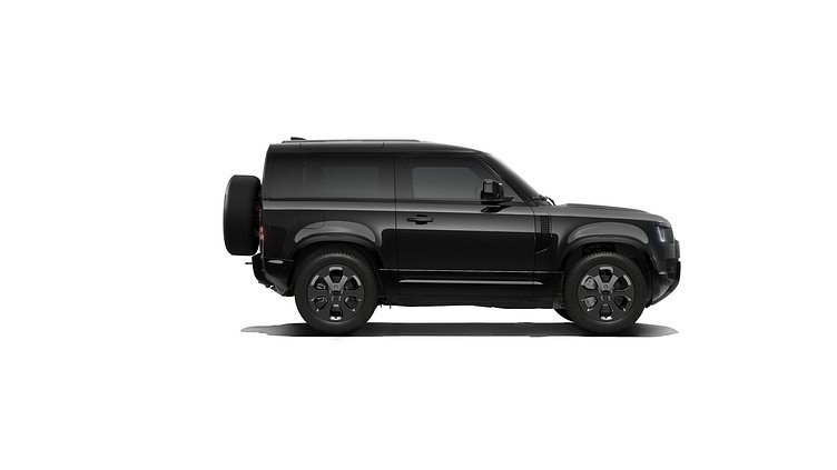 2026 Uusi Land Rover Defender 90 Santorini Black D200 Diesel Mild Hybrid X-Dynamic SE - Pakettiauto
