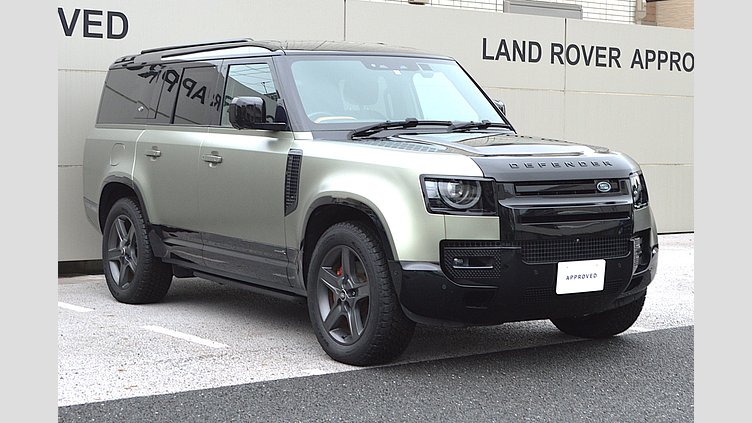 2022 認定中古車 Land Rover Defender 130 パンゲアグリーン D300 AWD AUTOMATIC MHEV X