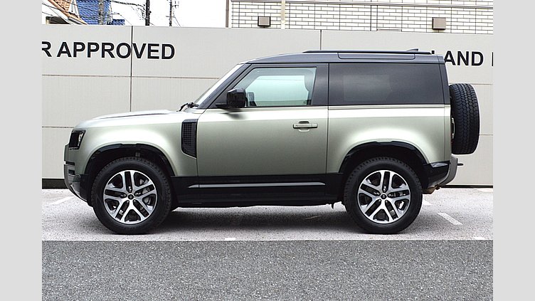 2025 認定中古車 Land Rover Defender 90 パンゲアグリーン D350 ディーゼルマイルドハイブリッド X-Dynamic HSE