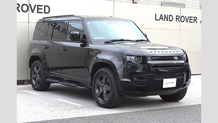 2023 認定中古車 Land Rover Defender 110 サントリーニブラック D300 AWD（AT） X-DYNAMIC HSE