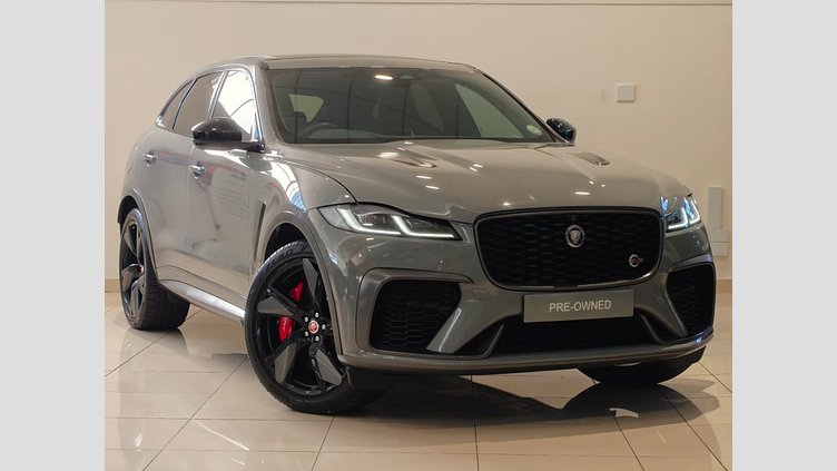 2021 Used Jaguar F-Pace SVO Premium Palette Grey AWD P550 AWD SVR