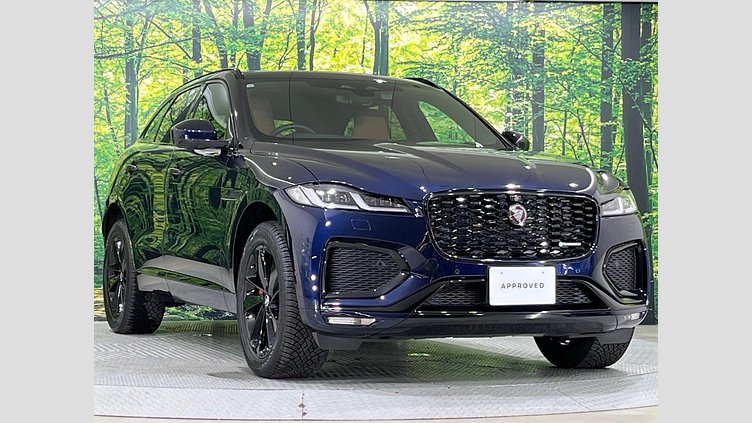 2020 認定中古車 Jaguar F-Pace Portofino Blue 2.0L I4 Pet Mid DOHC AJ200 R-DYNAMIC HSE