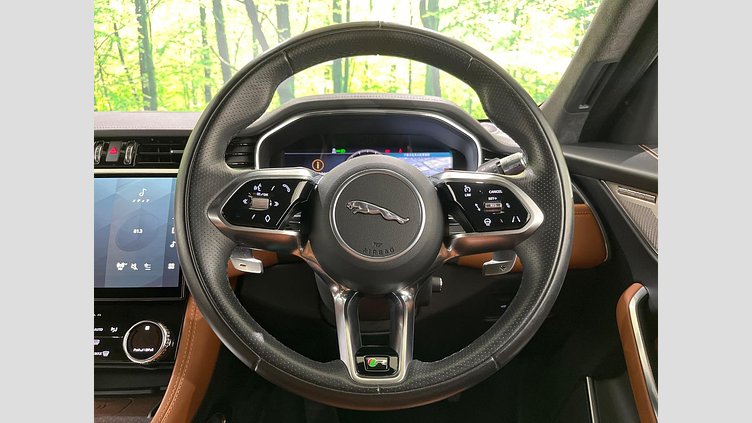 2020 認定中古車 Jaguar F-Pace Portofino Blue 2.0L I4 Pet Mid DOHC AJ200 R-DYNAMIC HSE