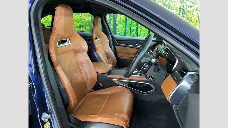 2020 認定中古車 Jaguar F-Pace Portofino Blue 2.0L I4 Pet Mid DOHC AJ200 R-DYNAMIC HSE