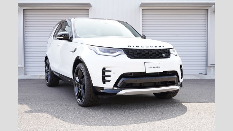 2025 認定中古車 Land Rover Discovery Fuji White 3.0 litre i6D Dynamic HSE D350