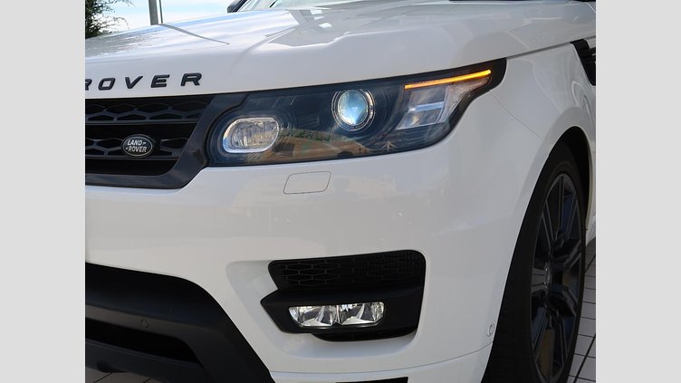 2017 認定中古車 Land Rover Range Rover Sport Fuji White 3.0 litre V6 Supercharged Petrol オートバイオグラフィーダイナミック