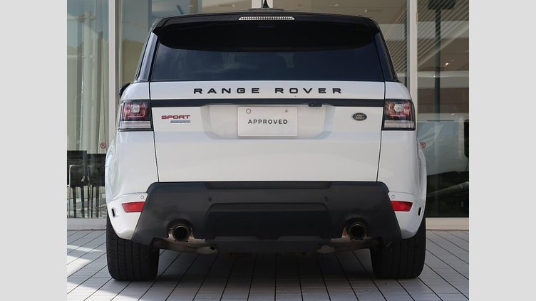2017 認定中古車 Land Rover Range Rover Sport Fuji White 3.0 litre V6 Supercharged Petrol オートバイオグラフィーダイナミック