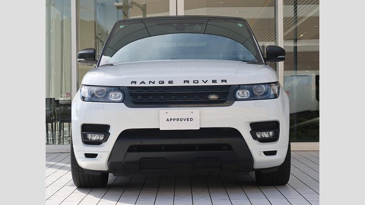 2017 認定中古車 Land Rover Range Rover Sport Fuji White 3.0 litre V6 Supercharged Petrol オートバイオグラフィーダイナミック