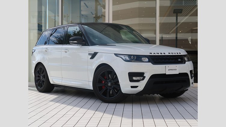 2017 認定中古車 Land Rover Range Rover Sport Fuji White 3.0 litre V6 Supercharged Petrol オートバイオグラフィーダイナミック